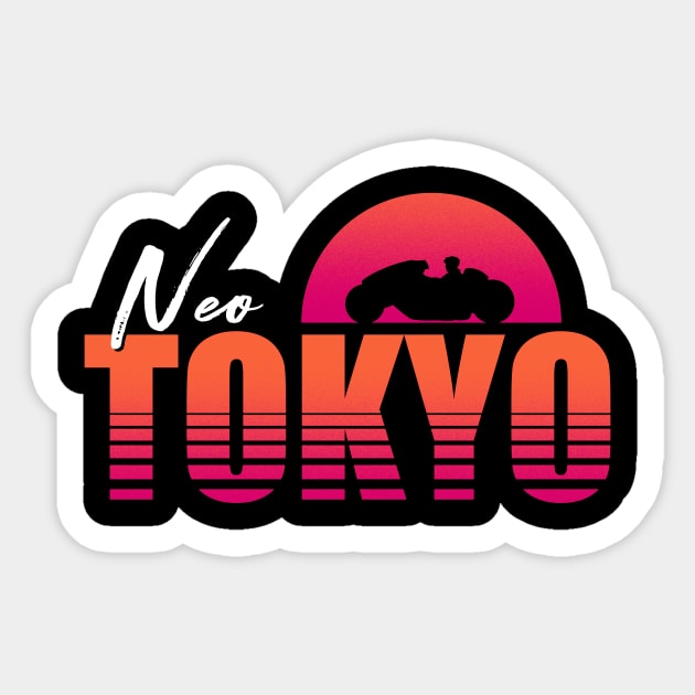 Post-apocalyptic Tokyo Sticker by ddjvigo